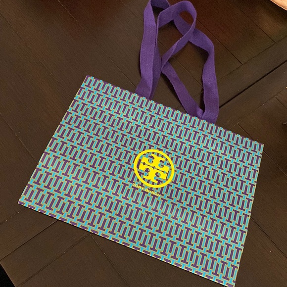 SMALL TORY BURCH SHOPPING BAG NEW - Picture 1 of 4